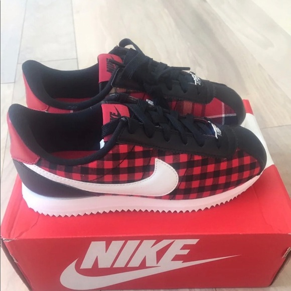 nike cortez buffalo plaid
